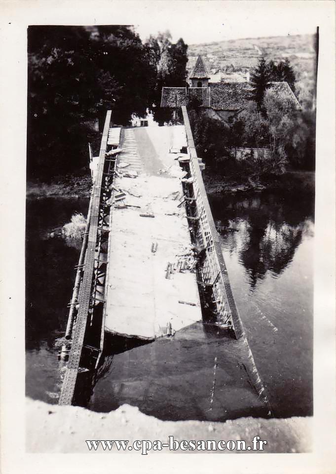 Le pont de Velotte - 5-9 septembre 1944